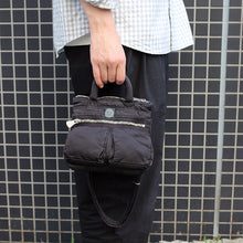 Load image into Gallery viewer, Porter Classic SUPER NYLON SHOULDER BAG (M) BLUE Porter Classic Super Nylon Shoulder Bag [PC-015-192]
