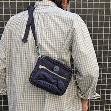 Load image into Gallery viewer, Porter Classic SUPER NYLON SHOULDER BAG (M) BLUE Porter Classic Super Nylon Shoulder Bag [PC-015-192]
