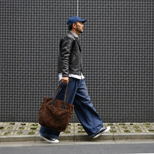 Load image into Gallery viewer, LASTLOT TOTE BAG ラストロット トートバッグ （BROWN）[LL000002]

