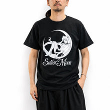 画像をギャラリービューアに読み込む, Sailor Moon セーラームーン Tシャツ (BLACK)

