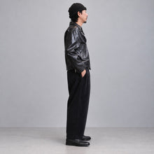 画像をギャラリービューアに読み込む, Porter Classic PC RIDERS JACKET W/LOVE &amp; PEACE SILVER  ポータークラシック ライダースジャケット W/ラブ&amp;ピース 925シルバー（BLACK）【PC-017-1962】
