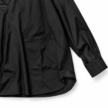 将图片加载到图库查看器，copano86 FRENCH SHIRT コパノ フレンチシャツ（BLACK）[CP26AWSH-02]
