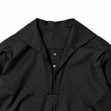 将图片加载到图库查看器，copano86 FRENCH SHIRT コパノ フレンチシャツ（BLACK）[CP26AWSH-02]
