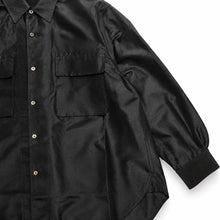 画像をギャラリービューアに読み込む, copano86 BRITISH OFFICER SHIRT コパノ ブリティッシュ オフィサー シャツ（BLACK）[CP26AWSH-01]
