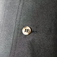 画像をギャラリービューアに読み込む, copano86 BRITISH OFFICER SHIRT コパノ ブリティッシュ オフィサー シャツ（BLACK）[CP26AWSH-01]

