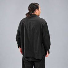 将图片加载到图库查看器，copano86 FRENCH SHIRT コパノ フレンチシャツ（BLACK）[CP26AWSH-02]
