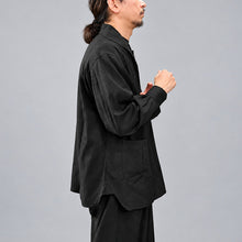 将图片加载到图库查看器，copano86 FRENCH SHIRT コパノ フレンチシャツ（BLACK）[CP26AWSH-02]

