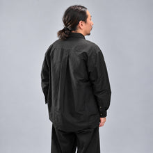 画像をギャラリービューアに読み込む, copano86 BRITISH OFFICER SHIRT コパノ ブリティッシュ オフィサー シャツ（BLACK）[CP26AWSH-01]
