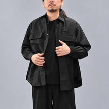 画像をギャラリービューアに読み込む, copano86 BRITISH OFFICER SHIRT コパノ ブリティッシュ オフィサー シャツ（BLACK）[CP26AWSH-01]
