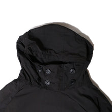 Load image into Gallery viewer, Porter Classic WEATHER SMOCK PARKA - ポータークラシック ウェザースモックパーカー（BLACK）[PC-026-1988]
