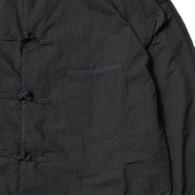 Load image into Gallery viewer, Porter Classic WEATHER CHINESE COAT ポータークラシック ウェザーチャイニーズコート（BLACK）[PC-026-2442]
