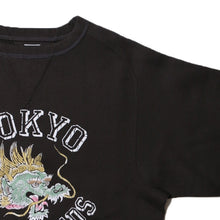 Load image into Gallery viewer, JELADO Tokyo Dragon Heads Sweat Shirt ジェラード トウキョウ ドラゴンヘッズ スウェットシャツ（Smoke Black） [AB01225］
