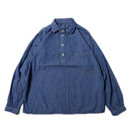 The 2 Monkeys Confederate Army Shirt  ザツーモンキーズ コンフェデレート アーミー・シャツ （Blue）[TM01141]