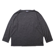 CWORKS Anglet シーワークス バスクシャツ（Charcoal）[CWKN009]