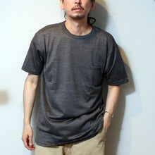 Load image into Gallery viewer, CWORKS Pleasant シーワークス ポケットTee（Charcoal）（Black）[CWKN010]
