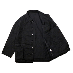 Porter Classic CLASSIC DENIM MIL-SHIRT JACKET ポータークラシック クラシック デニム ミルシャツ ジャケット（BLACK）（NAVY）[PC-005-2682]