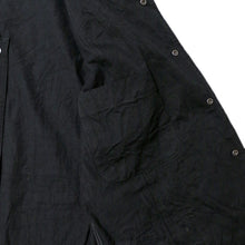 画像をギャラリービューアに読み込む, Porter Classic CLASSIC DENIM MIL-SHIRT JACKET ポータークラシック クラシック デニム ミルシャツ ジャケット（BLACK）（NAVY）[PC-005-2682]
