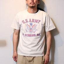 画像をギャラリービューアに読み込む, JELADO ARMY Tee ジェラード アーミー Tシャツ（Vanilla）（Dusty Blue）[AB02215]
