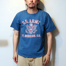 画像をギャラリービューアに読み込む, JELADO ARMY Tee ジェラード アーミー Tシャツ（Vanilla）（Dusty Blue）[AB02215]
