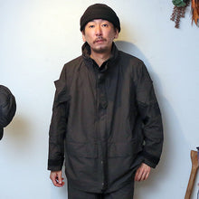 画像をギャラリービューアに読み込む, Porter Classic WEATHER MILITARY JACKET ポータークラシック ウェザーミリタリージャケット (BLACK)（OLIVE）[PC-026-2988]
