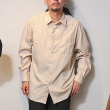 Load image into Gallery viewer, Porter Classic CLASSIC SHIRT ポータークラシック クラシック シャツ （BROWN）（BEIGE）[PC-016-2475]
