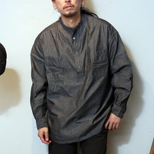 Load image into Gallery viewer, Porter Classic ATELIER SHIRT ポータークラシック アトリエシャツ （NAVY）（BLACK）[PC-016-3039]
