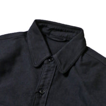 画像をギャラリービューアに読み込む, Porter Classic MOLESKIN SHIRT ポータークラシック モールスキン シャツ （OLIVE）（BLACK）[PC-019-2937]
