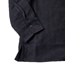 画像をギャラリービューアに読み込む, Porter Classic MOLESKIN SHIRT ポータークラシック モールスキン シャツ （OLIVE）（BLACK）[PC-019-2937]
