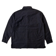 画像をギャラリービューアに読み込む, Porter Classic MOLESKIN SHIRT ポータークラシック モールスキン シャツ （OLIVE）（BLACK）[PC-019-2937]
