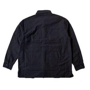 Porter Classic MOLESKIN SHIRT ポータークラシック モールスキン シャツ （OLIVE）（BLACK）[PC-019-2937]