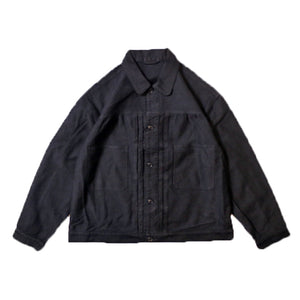 Porter Classic MOLESKIN JACKET ポータークラシック モールスキン ジャケット （BLACK）[PC-019-2934]