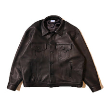 Load image into Gallery viewer, CWORKS Lombardi Coach Jacket - Deerskin - FINE CREEK Seaworks Lombardi Coach Jacket (Black) [CWJK008]
