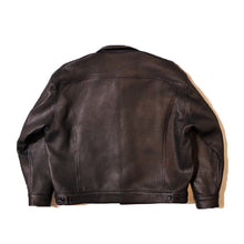 Load image into Gallery viewer, CWORKS Lombardi Coach Jacket - Deerskin - FINE CREEK Seaworks Lombardi Coach Jacket (Black) [CWJK008]
