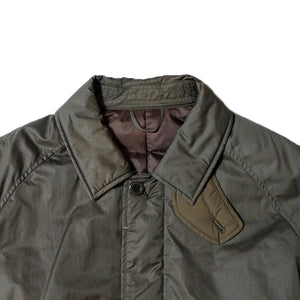 Porter Classic SHEEN NYLON BAL COLLAR DOWN COAT ポータークラシック シーンナイロン バルカラー ダウンコート（OLIVE）[PC-015-2995]