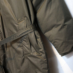 Porter Classic SHEEN NYLON BAL COLLAR DOWN COAT ポータークラシック シーンナイロン バルカラー ダウンコート（OLIVE）[PC-015-2995]