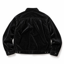 将图片加载到图库查看器，Porter Classic CORDUROY SHORT JACKET ポータークラシック コーデュロイ ショートジャケット（BLACK）[BFA-P-018-4132]
