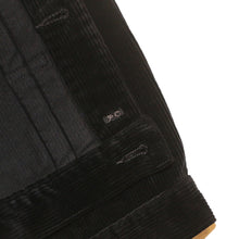 将图片加载到图库查看器，Porter Classic CORDUROY SHORT JACKET ポータークラシック コーデュロイ ショートジャケット（BLACK）[BFA-P-018-4132]

