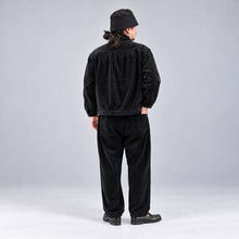 将图片加载到图库查看器，Porter Classic CORDUROY SHORT JACKET ポータークラシック コーデュロイ ショートジャケット（BLACK）[BFA-P-018-4132]

