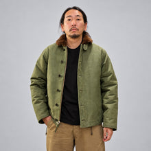 将图片加载到图库查看器，CWORKS Scope N-1 DECK JACKET シーワークス スコープ デッキジャケット （Olive）[CWJK032]
