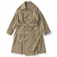画像をギャラリービューアに読み込む, copano86 Single-Sleeve Tie-Locken Trench Coat コパノ 一枚袖タイロッケン型トレンチコート [CP26AWCO-02]
