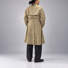 画像をギャラリービューアに読み込む, copano86 Single-Sleeve Tie-Locken Trench Coat コパノ 一枚袖タイロッケン型トレンチコート [CP26AWCO-02]
