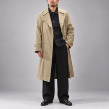 画像をギャラリービューアに読み込む, copano86 Single-Sleeve Tie-Locken Trench Coat コパノ 一枚袖タイロッケン型トレンチコート [CP26AWCO-02]
