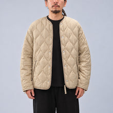 将图片加载到图库查看器，TAION MILITARY VNECK 拉链羽绒服 [UNISEX] TAION 军用 V 领拉链羽绒服（黑色）（D/NAVY）（D/OLIVE）[TAION-101ZML-1LONG]
