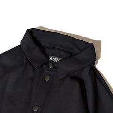 将图片加载到图库查看器，Porter Classic FRENCH JERSEY SHIRT JACKET ポータークラシック フレンチ ジャージ シャツジャケット（BLACK）[PC-006-3339]
