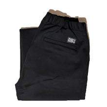 将图片加载到图库查看器，Porter Classic FRENCH JERSEY STRAIGHT PANTS ポータークラシック フレンチ ジャージ ストレート パンツ  （BLACK）[PC-006-3340]
