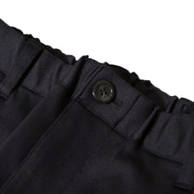 将图片加载到图库查看器，Porter Classic FRENCH JERSEY STRAIGHT PANTS ポータークラシック フレンチ ジャージ ストレート パンツ  （BLACK）[PC-006-3340]
