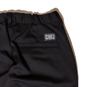 Porter Classic FRENCH JERSEY STRAIGHT PANTS ポータークラシック フレンチ ジャージ ストレート パンツ  （BLACK）[PC-006-3340]