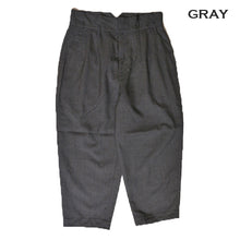 将图片加载到图库查看器，Porter Classic TROPICAL CLASSIC PANTS ポータークラシック トロピカル クラシック パンツ（GRAY）（BLACK）[PC-031-3333]
