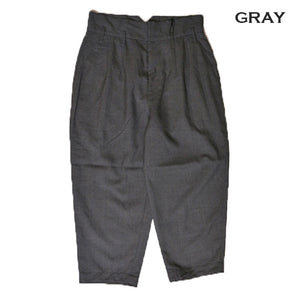 Porter Classic TROPICAL CLASSIC PANTS ポータークラシック トロピカル クラシック パンツ（GRAY）（BLACK）[PC-031-3333]