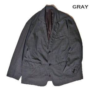 Porter Classic TROPICAL CLASSIC JACKET ポータークラシック トロピカル クラシック ジャケット（GRAY）（BLACK）[PC-031-3331]